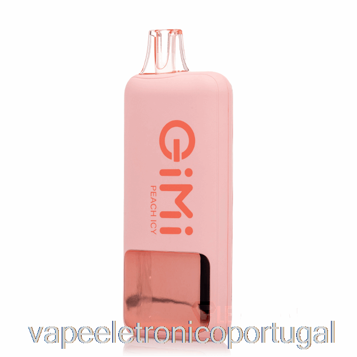 Vape Eletronico Flum Gimi 8500 Smart Descartável Pêssego Gelado
